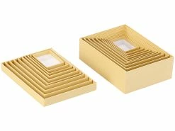 Your Design Karton:20er-Set Neutrale Geschenk- Und Aufbewahrungs-Boxen, 10 Größen -Infactory shop nx4858 3