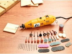 AGT Minibohrmaschine:Multifunktionswerkzeug, Variable Drehzahl, Transportkoffer, 233 Teile 11 AGT Minibohrmaschine:Multifunktionswerkzeug, Variable Drehzahl, Transportkoffer, 233 Teile -Infactory shop nx5003 5