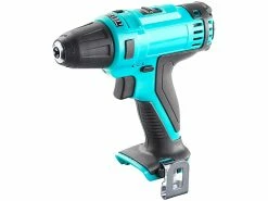 AGT Akkuschrauber Li-Ion:Kompakter Akku-Bohrschrauber AW-10.bs, LED-Leuchte, 10,8 V (ohne Akku)