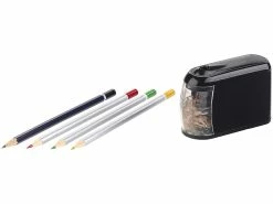 General Office Elektrischer Spitzer:Elektrischer Bleistiftspitzer Für Blei- & Buntstifte In Standardgröße -Infactory shop nx5761 6