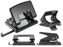 General Office Blocklocher:8er-Set 2-fach-Bürolocher Für 30 Blatt, Für DIN A6/A5/A4 -Infactory shop nx5762 12