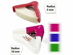 Your Design Eckenrunder:Corner Cutter Radiusschneider, 2er-Set 5 Mm Und 10 Mm
