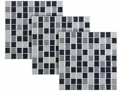 Infactory 3D Klebefolie Küche:Selbstklebende 3D-Mosaik-Glitzer-Fliesenaufkleber, 26 X 26cm, 20er-Set 13 Infactory 3D Klebefolie Küche:Selbstklebende 3D-Mosaik-Glitzer-Fliesenaufkleber, 26 X 26cm, 20er-Set -Infactory shop nx9404 1