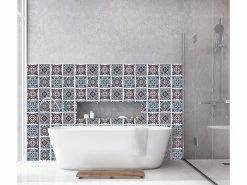 Infactory Klebefliesen Küche:Selbstklebende 3D-Mandala-Fliesenaufkleber, 25,5 X 25,5 Cm, 3er-Set -Infactory shop nx9406 2