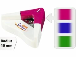 Your Design Eckenrunder:Corner Cutter Radiusschneider, 2er-Set 5 Mm Und 10 Mm -Infactory shop pe79 1