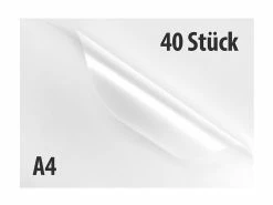 General Office Laminierhüllen:40 Laminiertaschen A4, Stärke 80mic (Super-Sparpack)