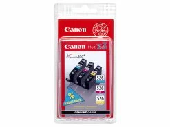 Canon® CANON Original Tintenpatronen Multipack CLI-526 C/M/Y
