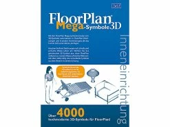 Alternative view of IMSI 3D Hausplaner:Floorplan Mega Symbole 3D