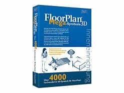 IMSI 3D Hausplaner:Floorplan Mega Symbole 3D