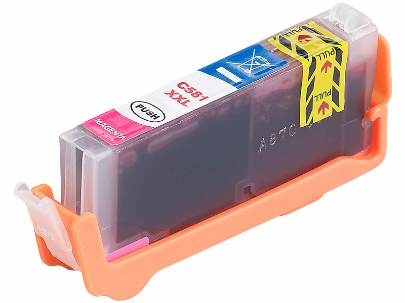 IColor Tintenpatrone Für Canon (ersetzt CLI-581M XXL), Magenta 1 IColor Tintenpatrone Für Canon (ersetzt CLI-581M XXL), Magenta