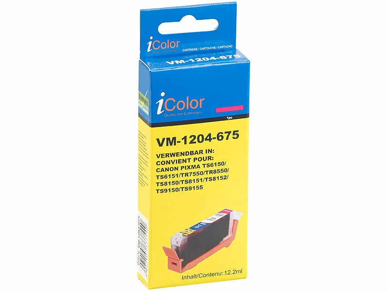 IColor Tintenpatrone Für Canon (ersetzt CLI-581M XXL), Magenta 2 IColor Tintenpatrone Für Canon (ersetzt CLI-581M XXL), Magenta – Bild 2