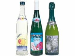 Your Design Flaschenettiketten:32 Inkjet-Flaschenetiketten 8,5x10 Cm Mit 32 Banderolen