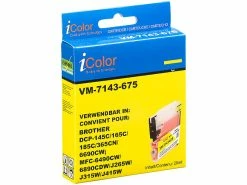 IColor ColorPack Für Brother (ersetzt LC980/LC1100), BK/C/M/Y -Infactory shop vm7143 1