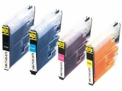 IColor ColorPack Für Brother (ersetzt LC980/LC1100), BK/C/M/Y