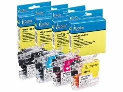 IColor Colorpack Für Brother (ersetzt LC-223), BK/C/M/Y