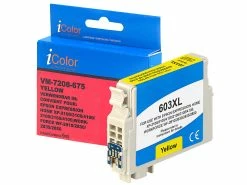 IColor Tintenpatrone Für Epson-Drucker (ersetzt C13T03A44010 / 603XL), Yellow