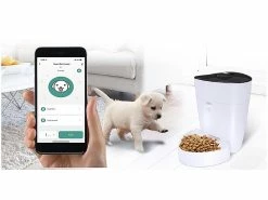 Alternative view of Infactory Futterautomat Katze:Smarter Futterspender Für Hunde & Katzen Mit WLAN Und App, 4 L