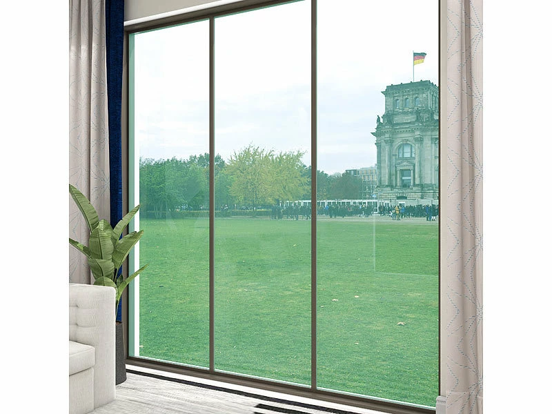 Infactory Sonnenschutzfolie:2er-Set Isolier-Spiegelfolie, Selbstklebend, Sicht-/UV-Schutz,60x200cm 5 Infactory Sonnenschutzfolie:2er-Set Isolier-Spiegelfolie, Selbstklebend, Sicht-/UV-Schutz,60x200cm – Bild 5