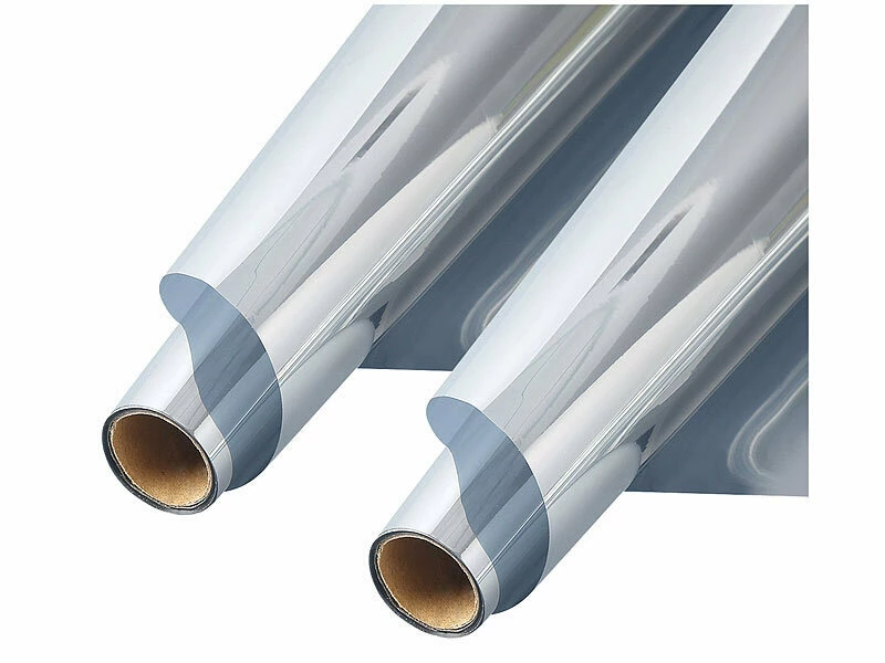 Infactory Sonnenschutzfolie:2er-Set Isolier-Spiegelfolie, Selbstklebend, Sicht-/UV-Schutz,60x200cm 4 Infactory Sonnenschutzfolie:2er-Set Isolier-Spiegelfolie, Selbstklebend, Sicht-/UV-Schutz,60x200cm – Bild 4